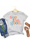 Photo 1 SEE THE GOOD GRAPHIC TODDLER T SHIRT