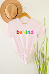 Photo 2 BE KIND RAINBOW GRAPHIC YOUTH T SHIRT