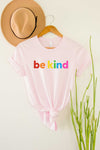 Photo 2 BE KIND RAINBOW GRAPHIC TODDLER T SHIRT
