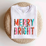 Photo 3 MERRY LEOPARD CHRISTMAS GRAPHIC TODDLER T SHIRT