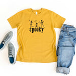 Photo 3 Spooky Dancing Skeletons Youth Graphic Tee