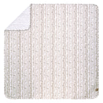 Birch Stripe Jumbo Deluxe Flannel Swaddle Blanket