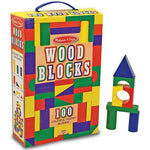 Photo 1 100 Wood Blocks Set