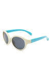 Photo 10 Kids Round Cat Eye Polarized Children Sunglasses