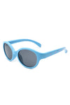 Photo 2 Kids Round Cat Eye Polarized Children Sunglasses
