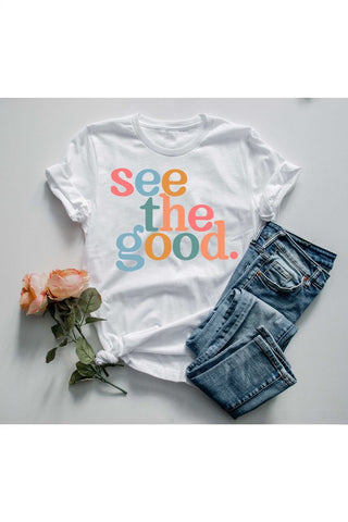SEE THE GOOD GRAPHIC YOUTH T SHIRT