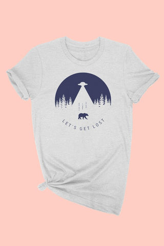 LETS GET LOST GRAPHIC TODDLER T SHIRT