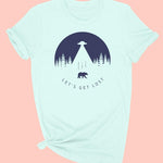 LETS GET LOST GRAPHIC YOUTH T SHIRT