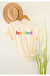 Photo 3 BE KIND RAINBOW GRAPHIC YOUTH T SHIRT
