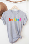 Photo 6 BE KIND RAINBOW GRAPHIC YOUTH T SHIRT