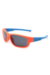 Photo 10 Kids Rectangle Polarized Sports Sunglasses