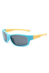 Photo 6 Kids Rectangle Polarized Sports Sunglasses