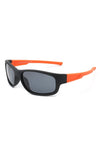 Photo 4 Kids Rectangle Polarized Sports Sunglasses