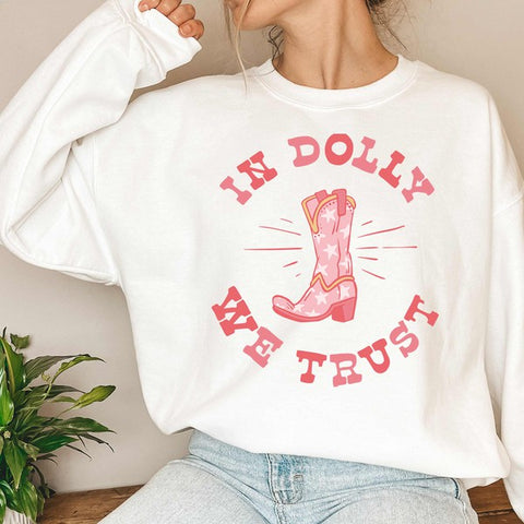 TRUST DOLLY GRAPHIC YOUTH SWEATSHIRT