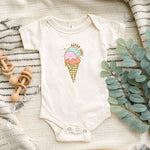 Photo 1 Super Cool Ice Cream Baby Onesie