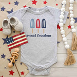 Photo 1 Sweet Freedom Popsicles Baby Onesie