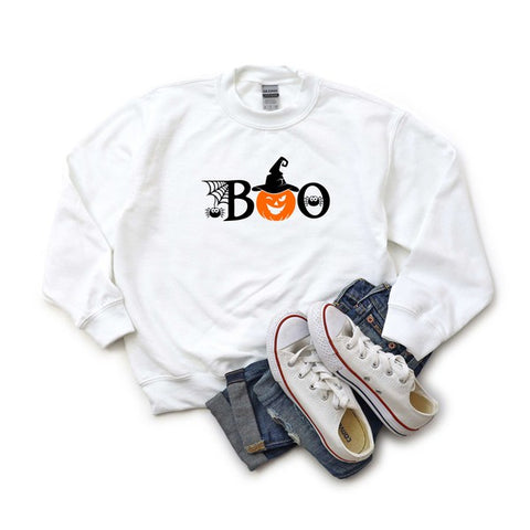 Boo Pumpkin Youth Sweatshirt