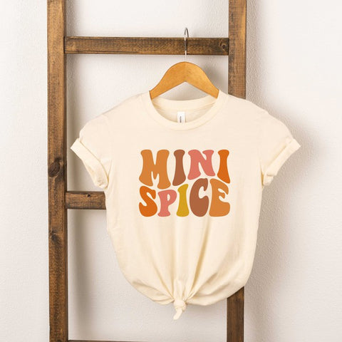 Mini Spice Wavy Colorful Toddler Graphic Tee