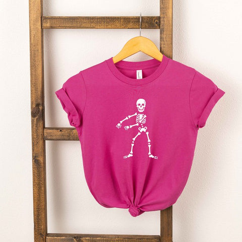 Flossing Skeleton Youth Graphic Tee