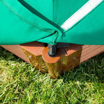 Photo 1 7ft. x 8ft. x 13.5in. Hexagonal Collapsible Sandbox Cover