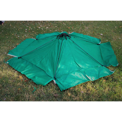 84in. X 96in. X 37in. Telescoping Hexagon Sandbox Canopy/Cover