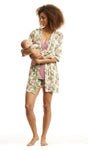 Photo 1 Adalia Mommy & Me 5-Piece PJ Set-Beige Floral