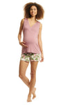 Photo 5 Adalia Mommy & Me 5-Piece PJ Set-Beige Floral