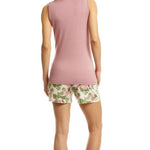 Adalia Mommy & Me 5-Piece PJ Set-Beige Floral