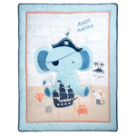 Photo 4 Ahoy Archie 4 Piece Crib Bedding Set