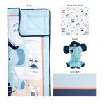 Photo 2 Ahoy Archie 4 Piece Crib Bedding Set