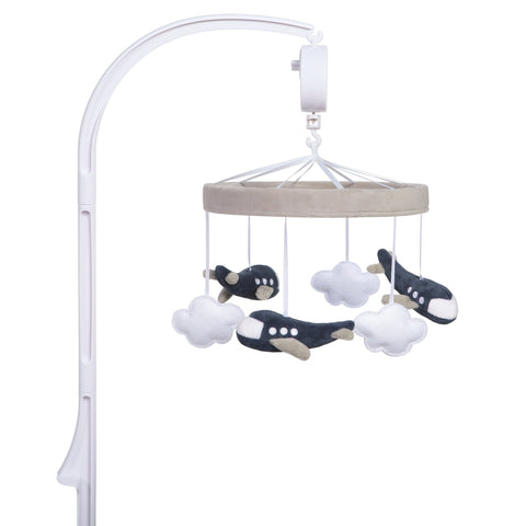 Airplane Musical Crib Mobile