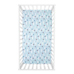Photo 7 Airplanes 2 Pack Microfiber Fitted Crib Sheets