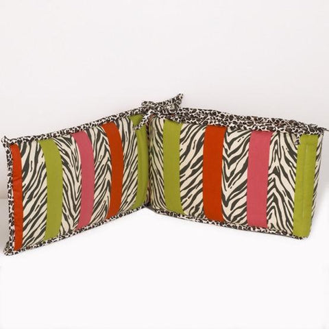 Animal Print & Stripes Bumper Here Kitty Kitty