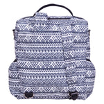 Photo 5 Aztec Black and White Convertible Backpack Diaper Bag