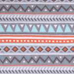 Photo 2 Aztec Deluxe Flannel Fitted Crib Sheet