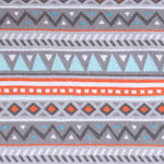 Aztec Deluxe Flannel Fitted Crib Sheet