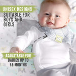 Photo 7 Baby Bandana Drool Bibs with Organic Cotton