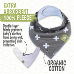 Photo 5 Baby Bandana Drool Bibs with Organic Cotton
