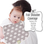 Photo 4 Organic Cotton Baby Burp Cloths - 5 Pack
