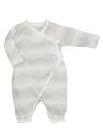 Photo 1 Baby Gray Ombre Stripe Side Snap Kimono