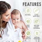 Photo 2 Organic Baby Hooded Towel