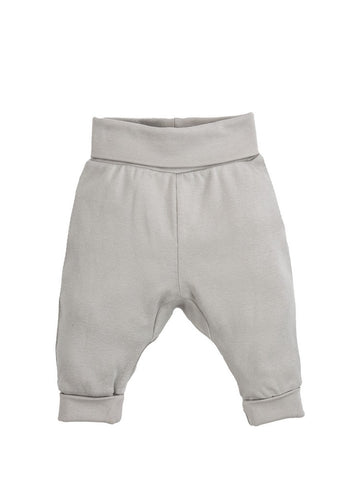 Baby Rolled Waist Pant - Grey