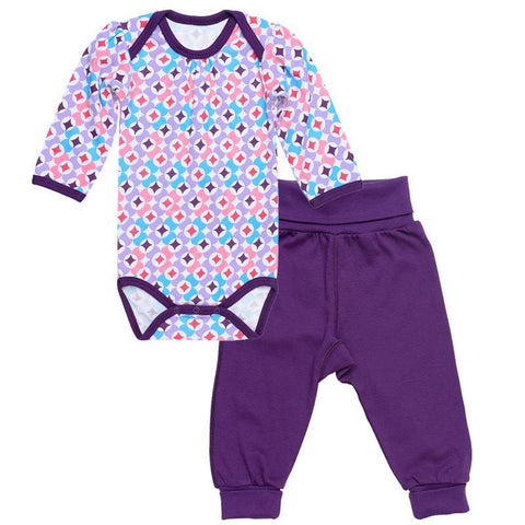 Prism Print Plum / 9-12M