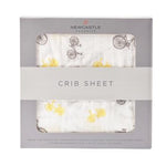 Vintage Bicycle Crib Sheet