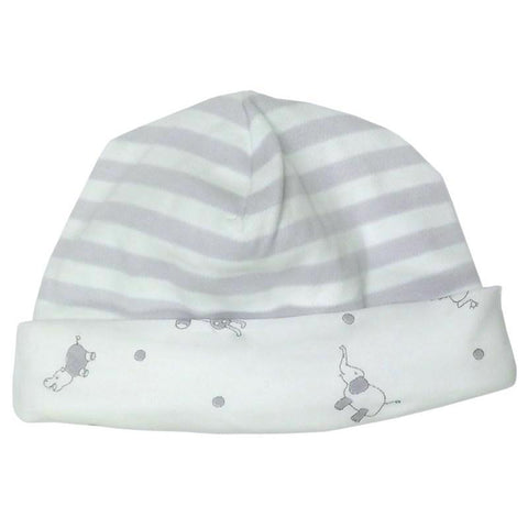 Beanie- Grey Stripe