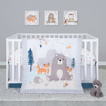 Photo 1 Bear and Buddies 4 Piece Crib Bedding Set