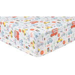 Photo 7 Beep Beep Transportation 4 Piece Crib Bedding Set