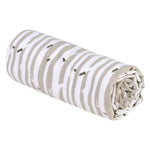 Photo 5 Birch Stripe Jumbo Deluxe Flannel Swaddle Blanket
