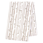 Photo 2 Birch Stripe Jumbo Deluxe Flannel Swaddle Blanket