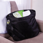 Black Tote Diaper Bag